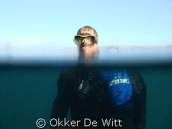 I eat to much.. ha-ha by Okker De Witt 